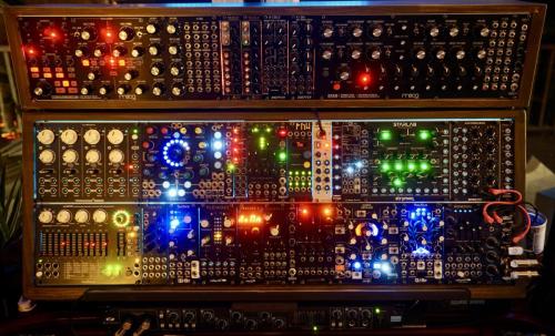 21 Eurorack modular synth with new moog modules